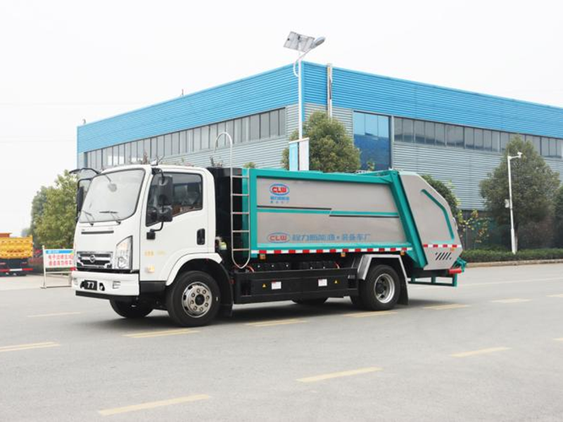 8方纯电动压缩车