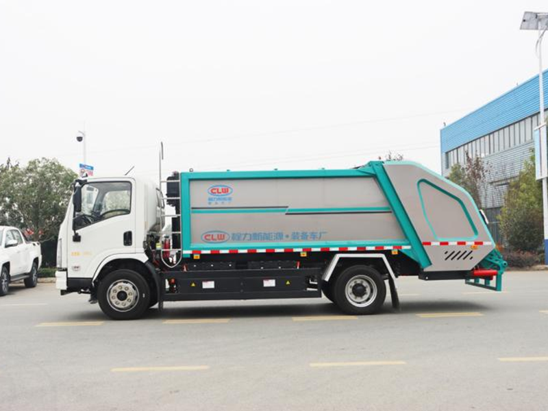 8方纯电动压缩车