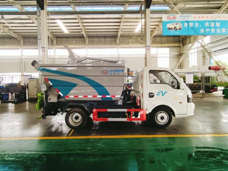 3.5方比亚迪T4纯电动自装卸垃圾车