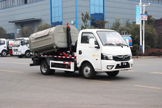 比亚迪2.5方电动车厢可卸式垃圾车