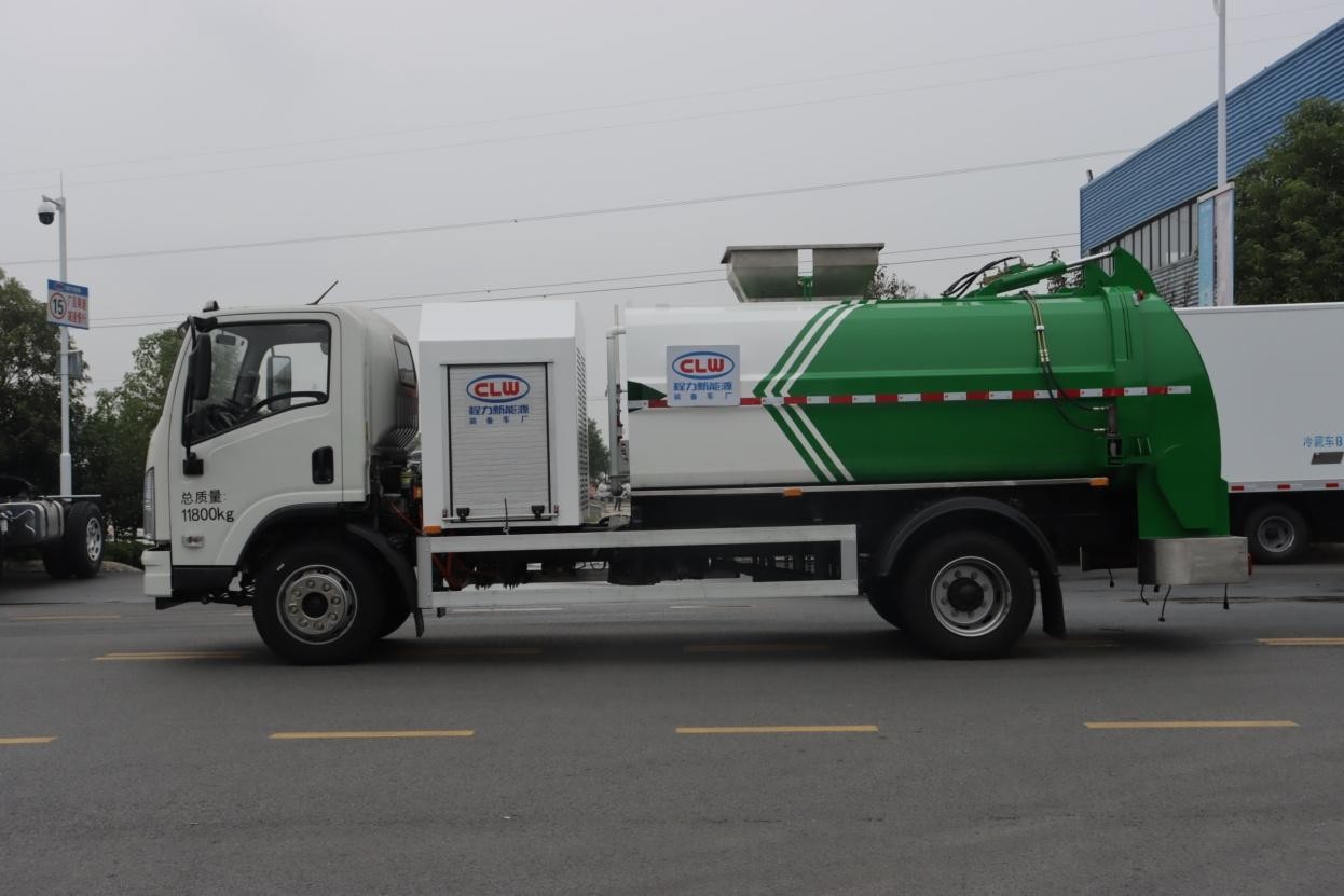 比亚迪7方纯电动餐厨垃圾车