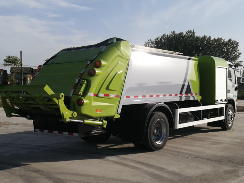 8方纯电动压缩车