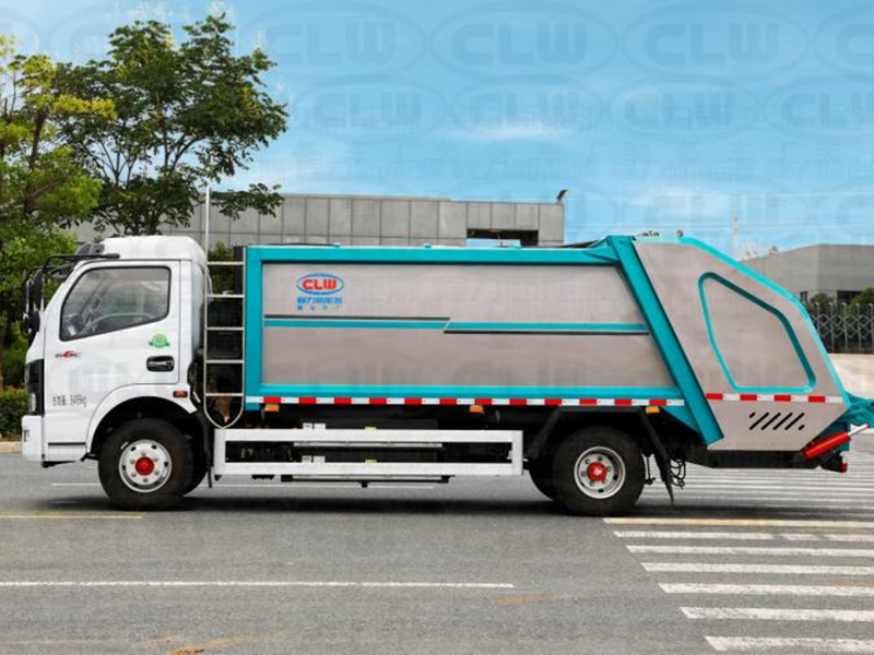 8方纯电动压缩车