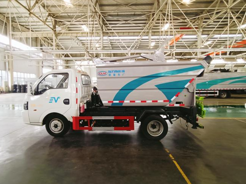 3.5方比亚迪T4纯电动自装卸垃圾车