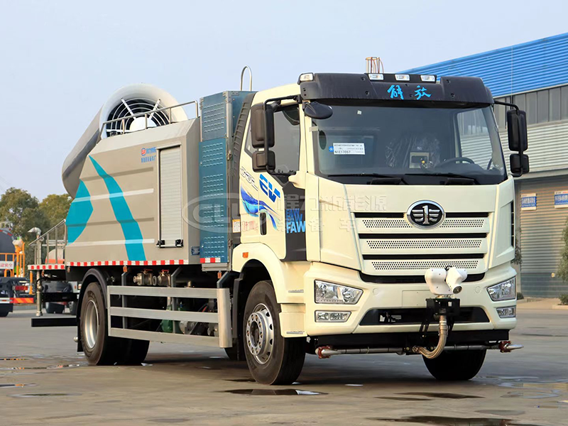 解放10方纯电动多功能抑尘车