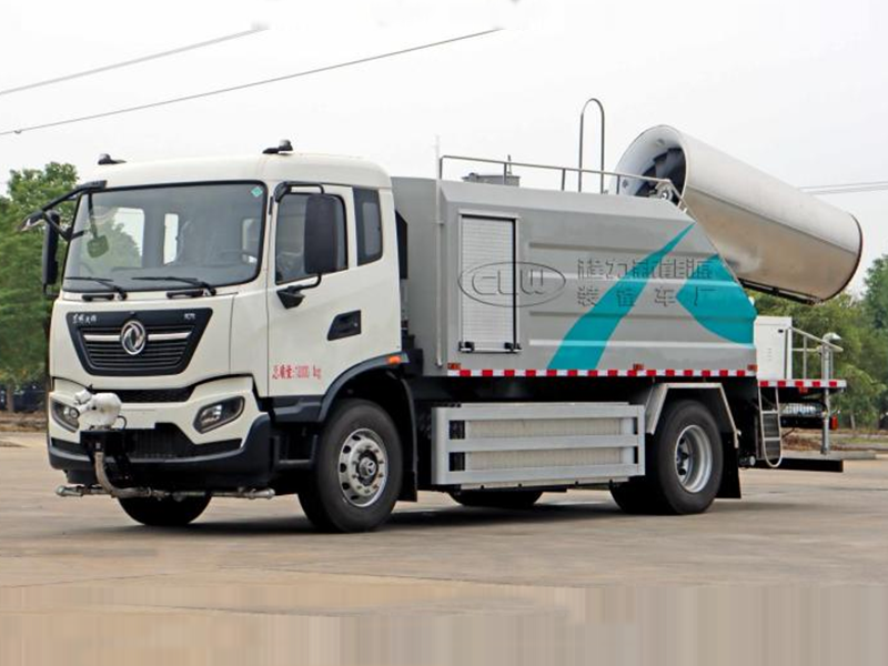 东风天锦10方纯电动多功能抑尘车