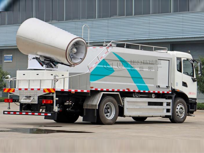 东风天锦10方纯电动多功能抑尘车